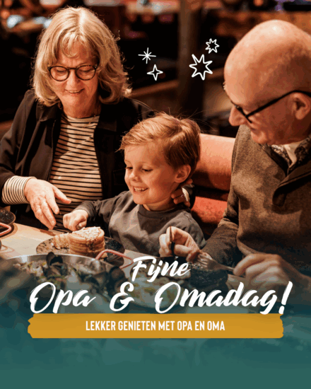 Restaurant Charlie Opa of Oma dag